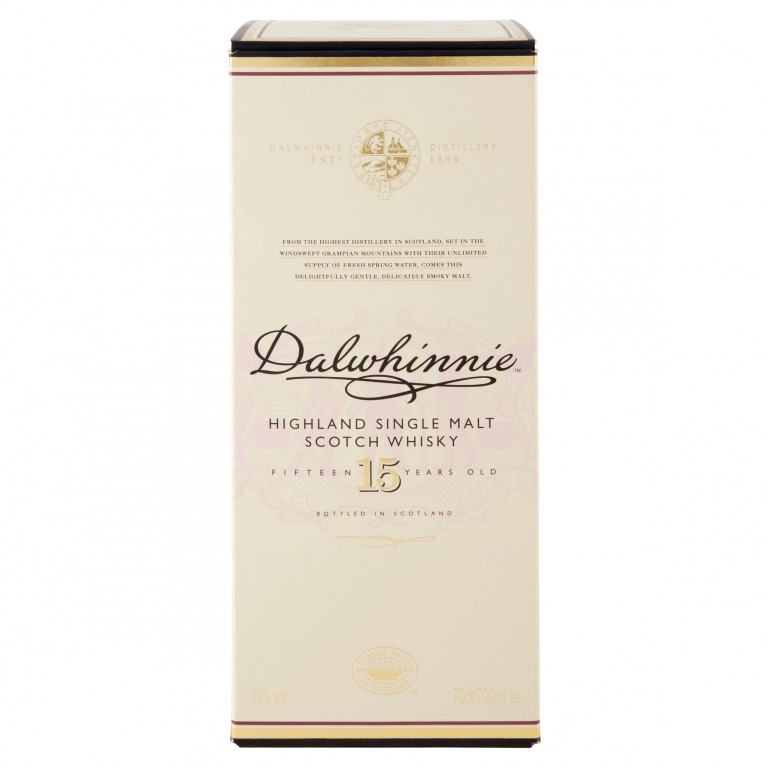 WHISKY DALWHINNIE 15 ANNI CL.70                   