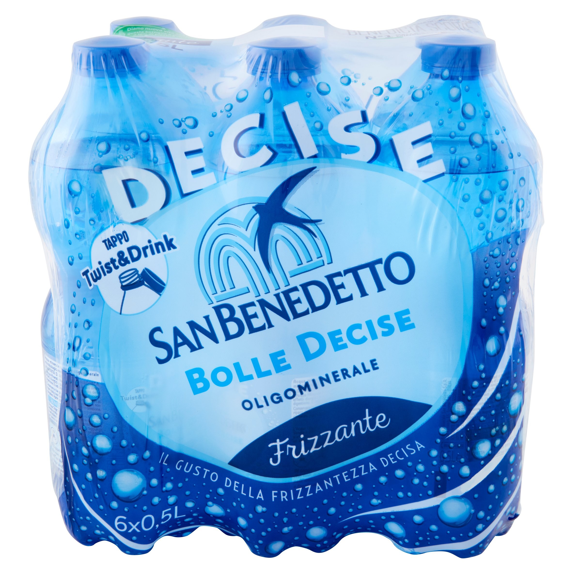 ACQUA S.BENEDETTO F.POLLINO FRIZZ.CL.50X6         