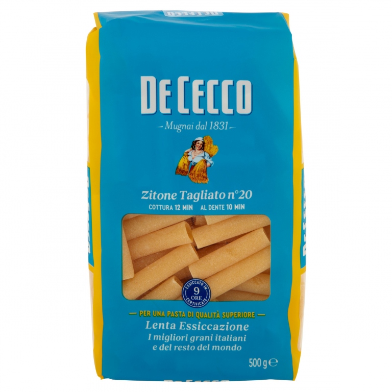 PASTA DE CECCO ZITONE TAGLIATO N.20 GR.500