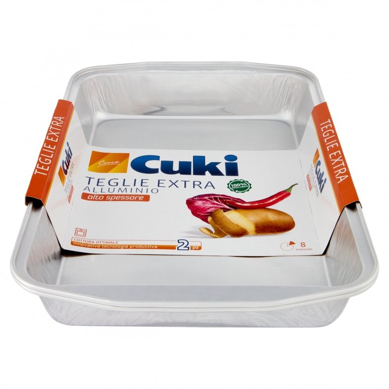 CUKI LE TEGLIE 8 PORZIONI PZ.2 S97 EXTRARIGIDE    