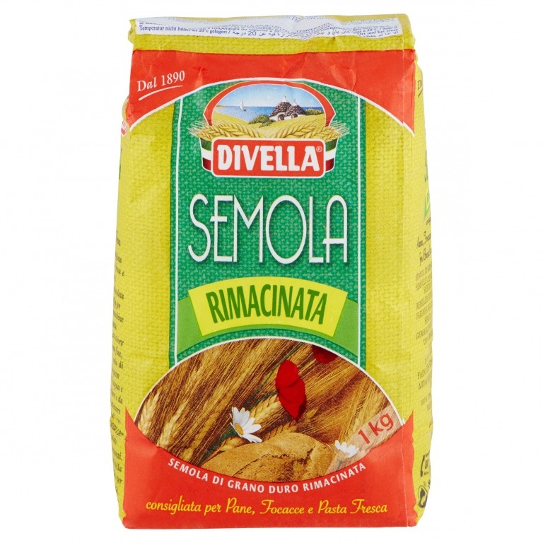 SEMOLA RIMACINATA DIVELLA KG.1(VERDE)             