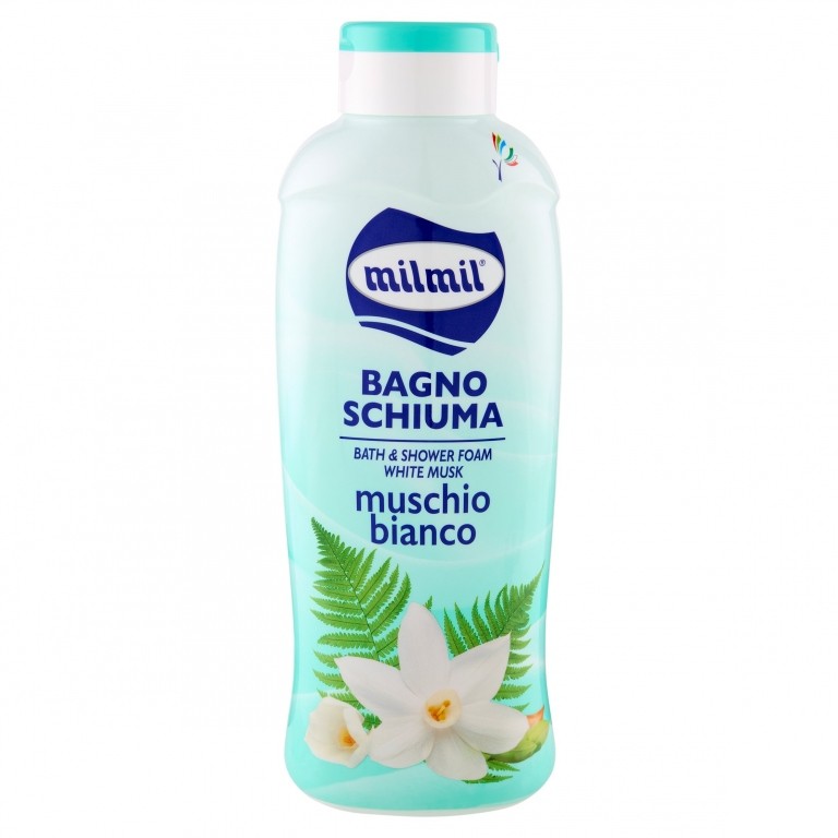 BAGNO SCHIUMA MIL MIL MUSCHIO BIANCO LT.1         
