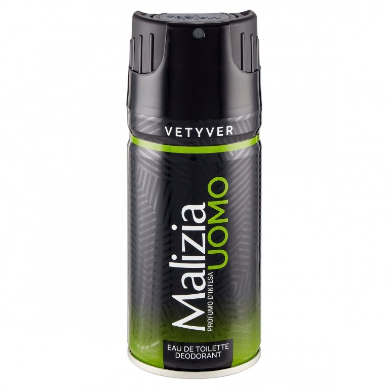 DEO MALIZIA UOMO EDT VETYVER ML 150