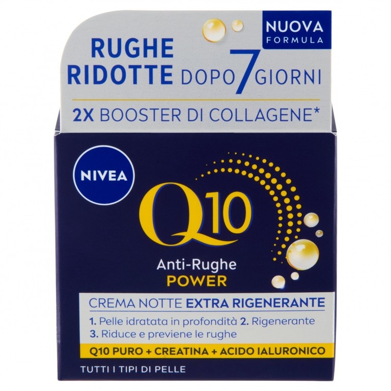CREMA NIVEA VISAGE ANTIR.Q10 NOTTE ML.50          