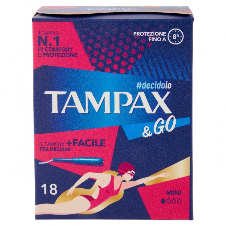 ASS.TAMPAX &GO MINI X18
