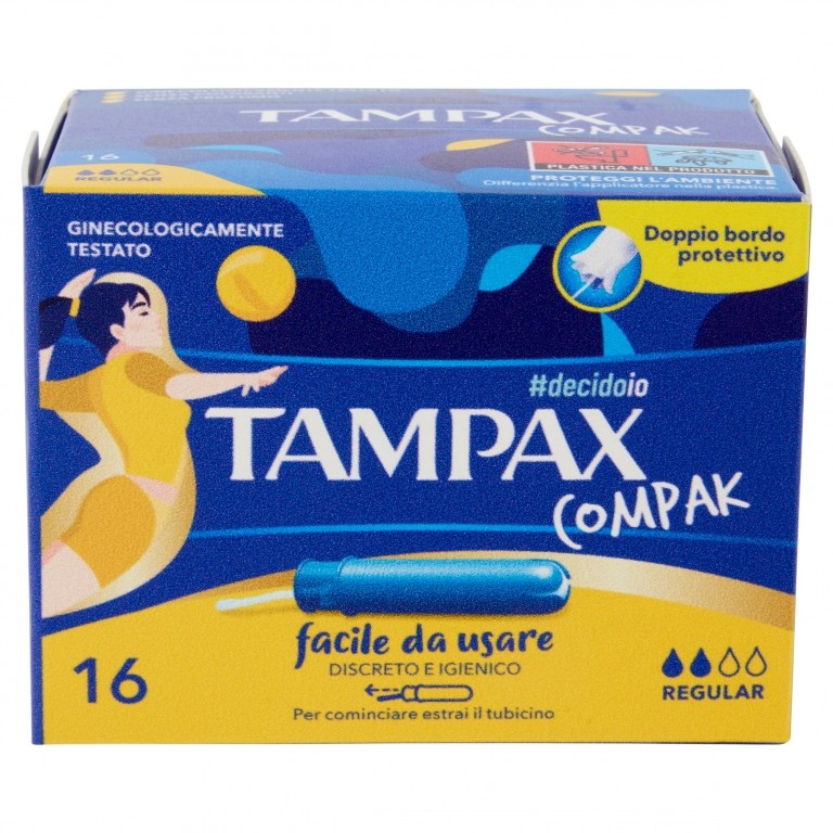 ASS.TAMPAX COMPAK REGULAR PZ.16-2635/2739