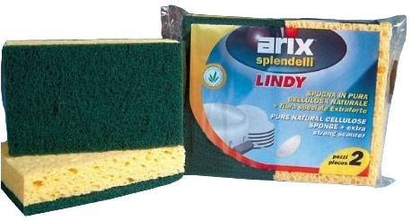 ARIX SPUGNA LINDY IN PURA CELLULOSA X2            