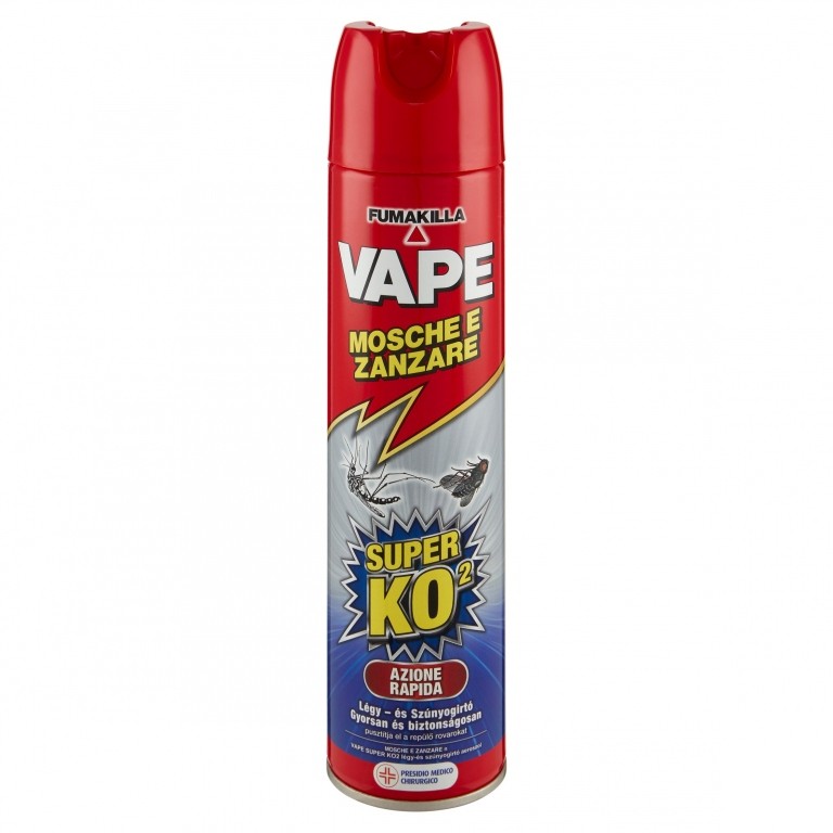 VAPE KO2 SPRAY MOSCHE/ZANZARE ML.400              