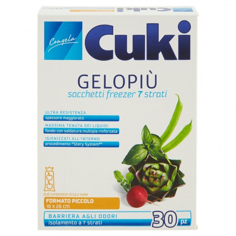 SACCH.GELO CUKI PICCOLI X30                       