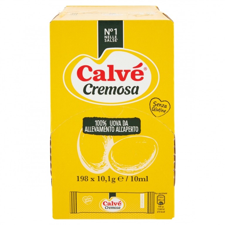 MAIONESE CALVE' MONODOSE GR.10X198                