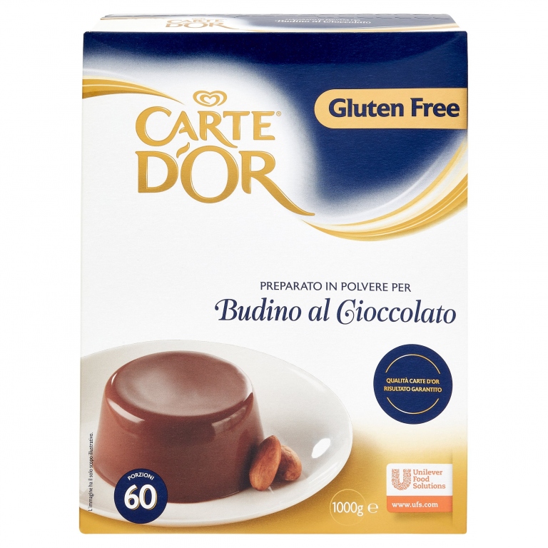 BUDINO CARTE D'OR CIOCCOLATO GR.800
