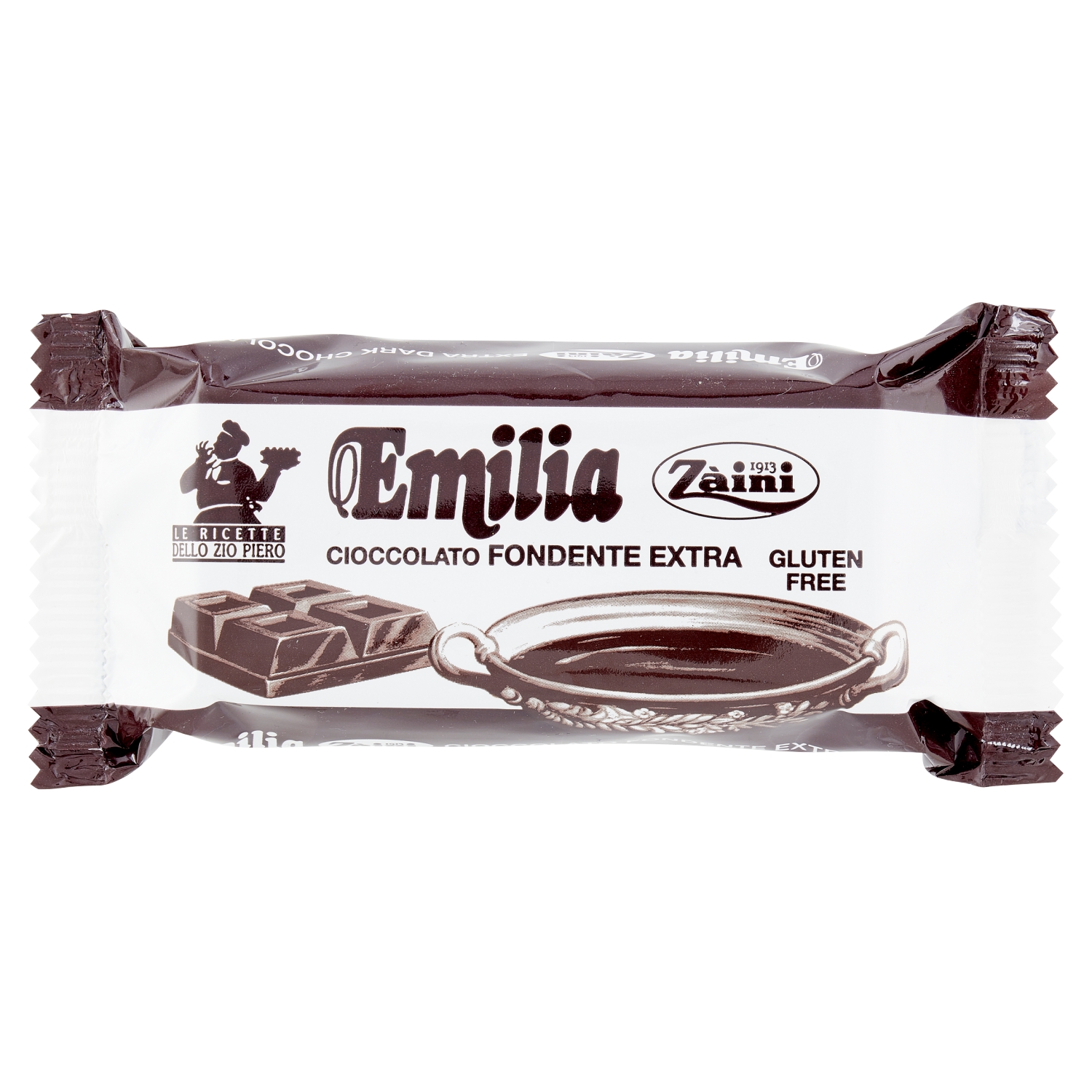 CIOCC.ZAINI EMILIA FONDENTE GR.200                