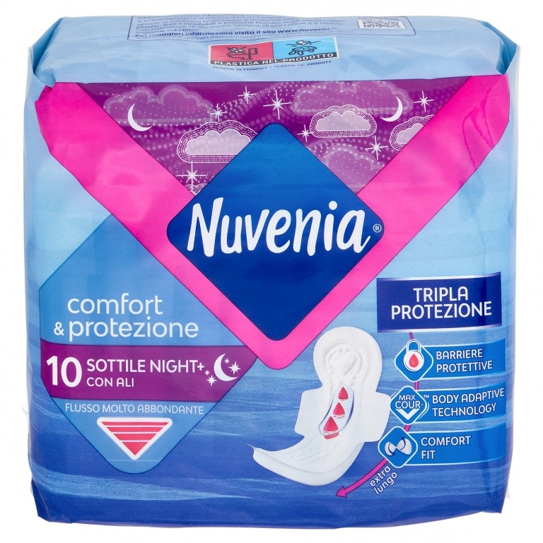 ASS.NUVENIA SOTTILE ALI NOTTE PZ 10               