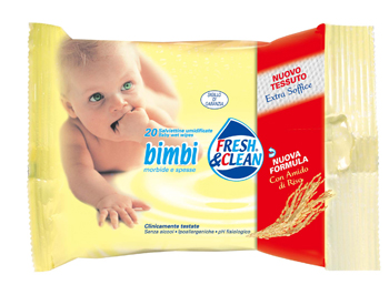 SALV.BABY FRESH&CLEAN PZ.20+5                     