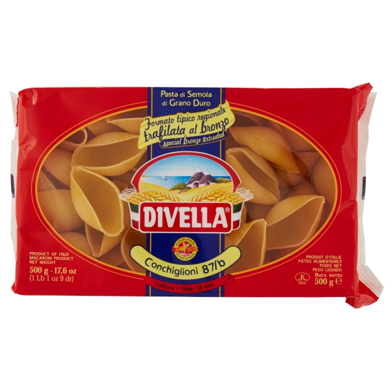 PASTA DIVELLA SPEC.N.87/B  CONCHIG.GR500          