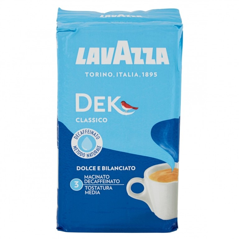 CAFFE' LAVAZZA DEK CLASSICO GR.250                