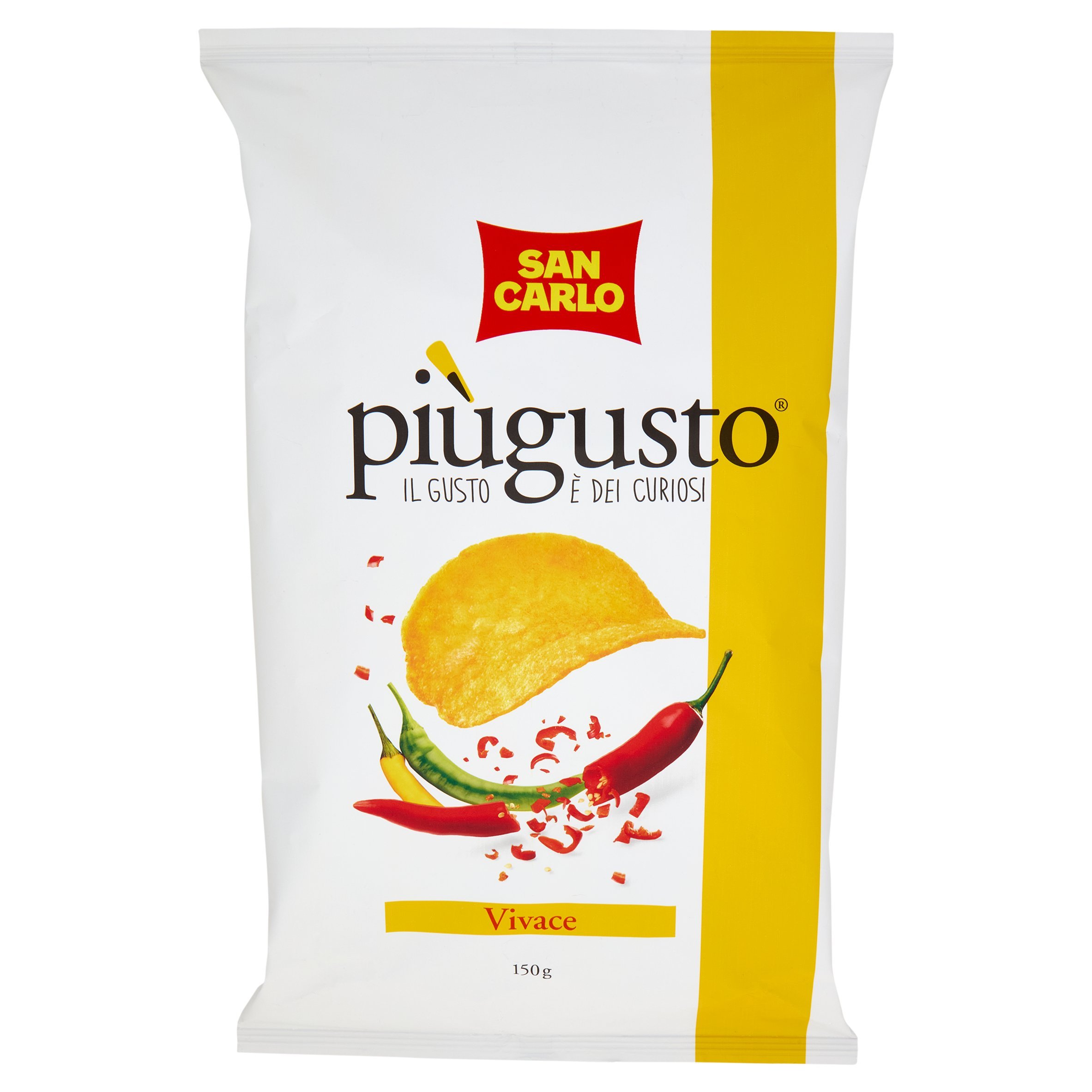 PATATINE S.CARLO PIU'GUSTO POMO-VIVACE GR.150